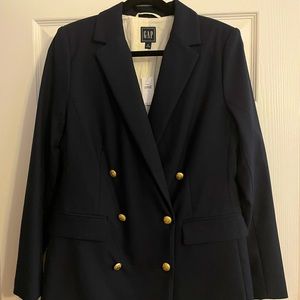 Navy blue Double-Breasted Blazer - NWT